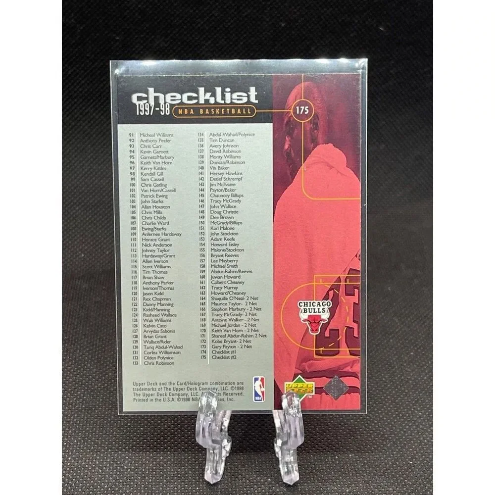 Michael Jordan Card 1998 Upper Deck #175